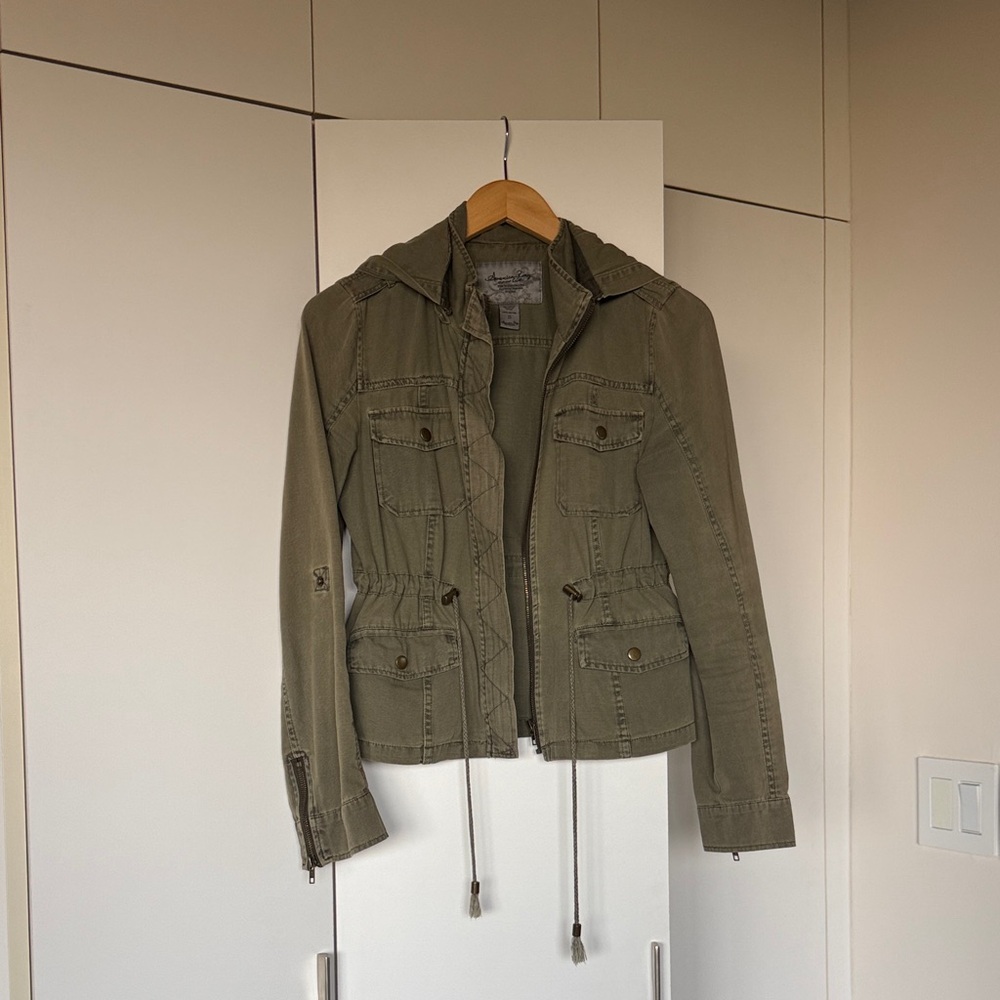 American Rag Khaki Women's Utility Jacket